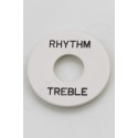 plaque "rhythm treble" Les Paul White