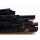 Black plastic binding 1.5 x 6 x 1700 mm
