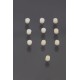 3 mm plastic Pearl Dot Inlay (10 pieces)