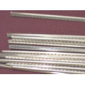 Set of 18% nickel silver triangular fretwire 2,5mm