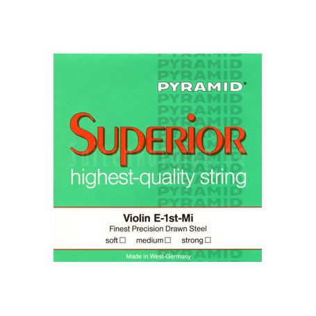 PYRAMID Superior 3/4 Violin strings Pure Nickel